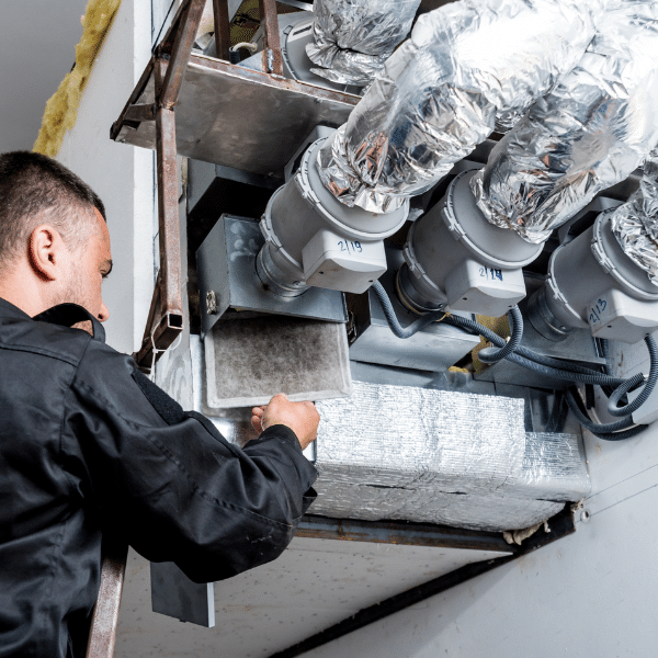 Furnace and duct work